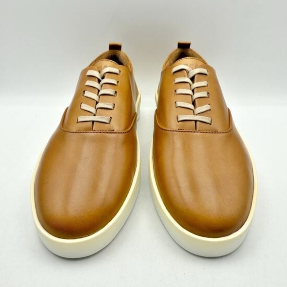 Stylish Tan Leather Mules
